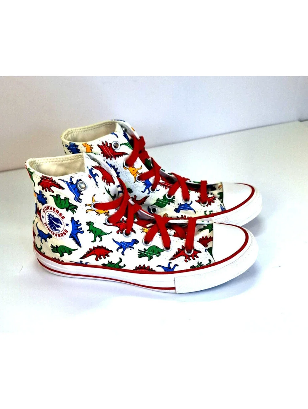 Converse Chuck Taylor All Star Dinoverse Dinosaur Hi-Top Sneaker Junior US Sz 5